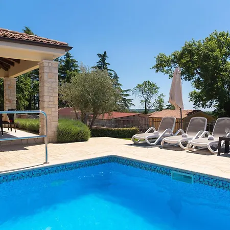 Bellavista Poletti Mit Pool Und Meerblick * Višnjan